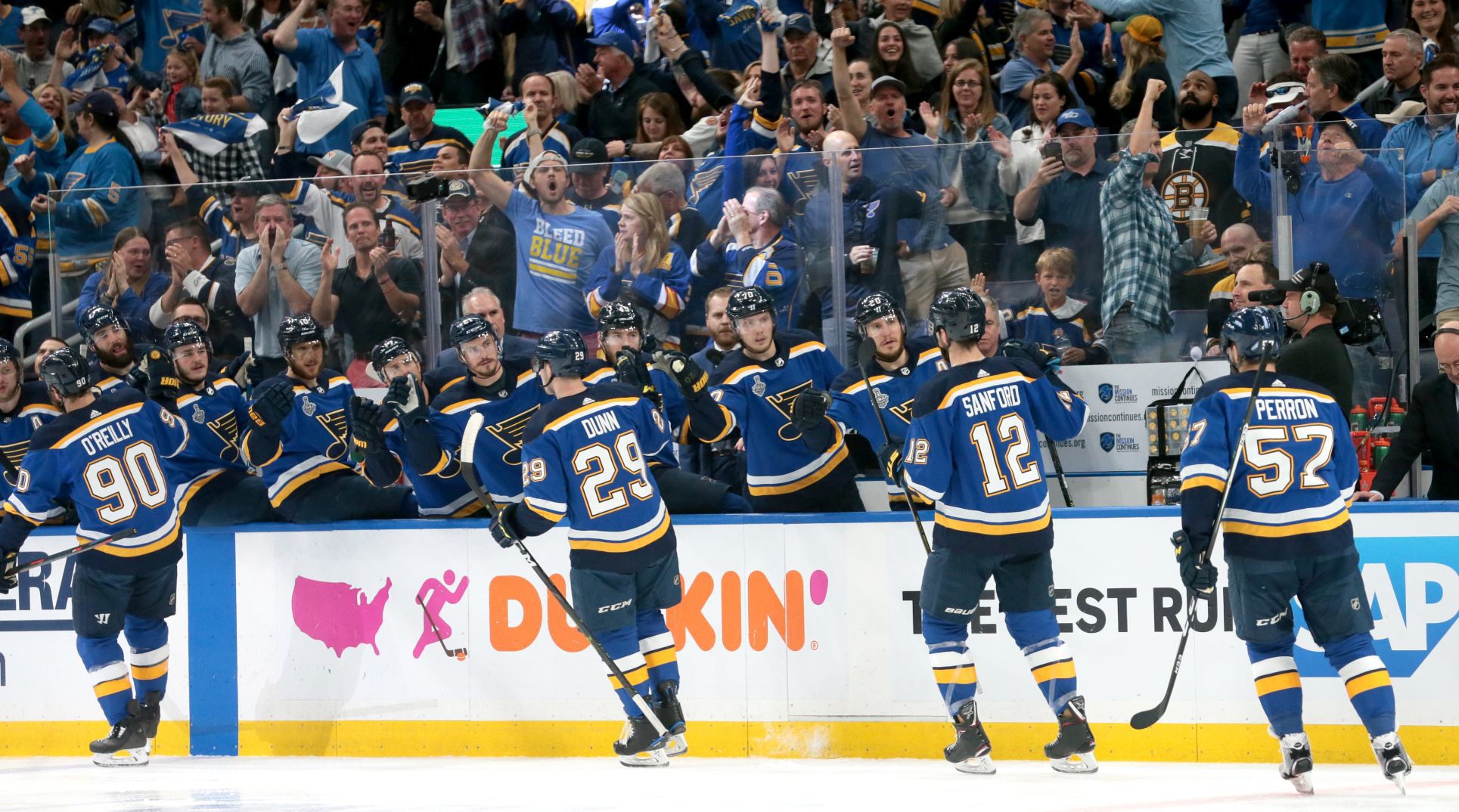 St. Louis Blues V Boston Bruins Game 4 Stanley Cup Final